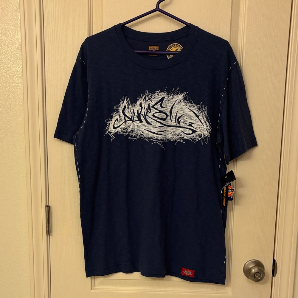 Dickies Navy Graphic Short Sleeve Tee